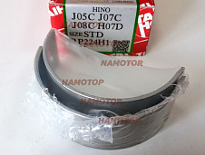 Вкладыш шатунный HINO J05C, J07C, J08C RP224H1 CR-2117GP 13201-1820, 13201-1810, 13201-1800, 13201-1790, 13201-1780, 13201-1770 (STD) (1 шейка)  TAIHO